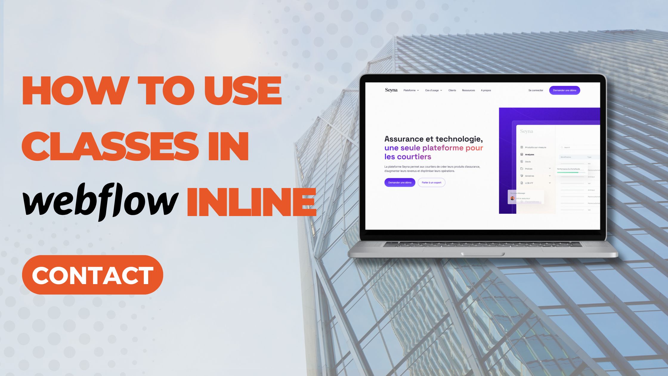 How to Use Classes in Webflow Inline